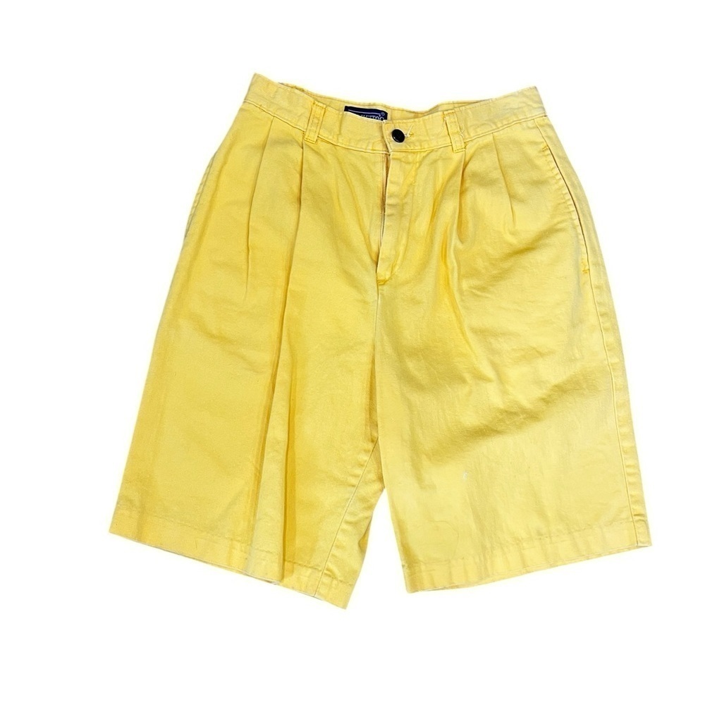 Summer traveling Vintage Palmetto’s yellow mom High waist Shorts-27w